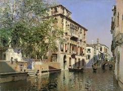Картина Венеціанський канал, Мартін-Ріко і Ортега