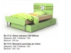 Ліжко Bs-11-2 (комплект)Active BRIZ